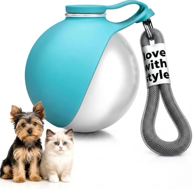Luveiro™ HydroPaw - Portable Water/Snack Bottle