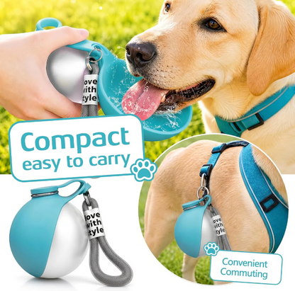 Luveiro™ HydroPaw - Portable Water/Snack Bottle